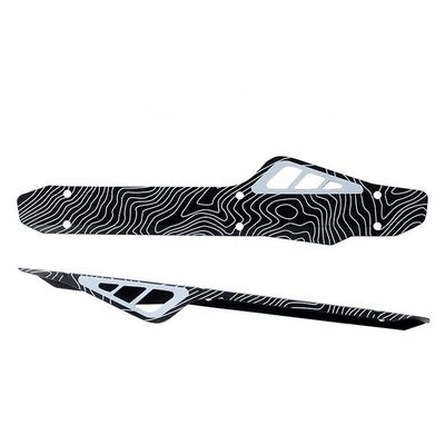 ποιότητας  MTB Bicycle Frame Chain Guard Protector in Black 26x6.3x0.07cm for Cycling and Bikes εργοστάσιο