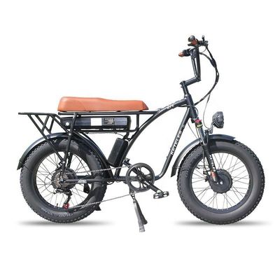 23AH χωρητικότητα μπαταρίας 1000W 2000W κινητήρα 20 ιντσών Fat Bike Ηλεκτρικό ποδήλατο Custom Support