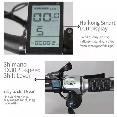 48V 250W Motor Electric Mountain Bike με μπαταρία λιθίου 10AH και ενσωματωμένη μπαταρία