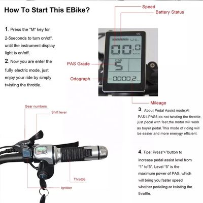 48V 250W Motor Electric Mountain Bike με μπαταρία λιθίου 10AH και ενσωματωμένη μπαταρία