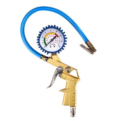 Αλουμινίου αυτοκινητόστιχαροπυροδοτικό όπλο ψηφιακό μετρητή πίεσης ελαστικού 200 PSI Max πίεση