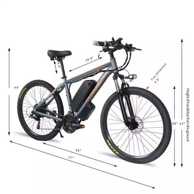48V 18Ah μπαταρία λιθίου 1000W κινητήρας 29 &quot;ηλεκτρικό ποδήλατο βουνού με πλάτος ελαστικών 26 * 1.95