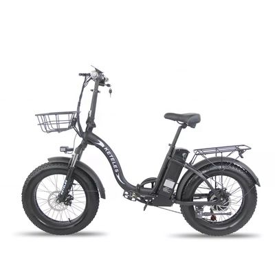 Ηλεκτρονικό ποδήλατο 250W κινητήρα 15AH μπαταρίας λιθίου αναδιπλούμενο με και 20x4.0 ίντσες Fat ελαστικό