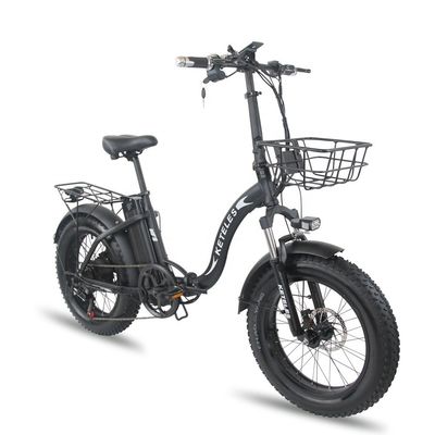 Ηλεκτρικό ποδήλατο 1000W 20x4.0 χοντρό ελαστικό αναδιπλούμενο ηλεκτρικό ποδήλατο με 48V 18Ah μπαταρία λιθίου
