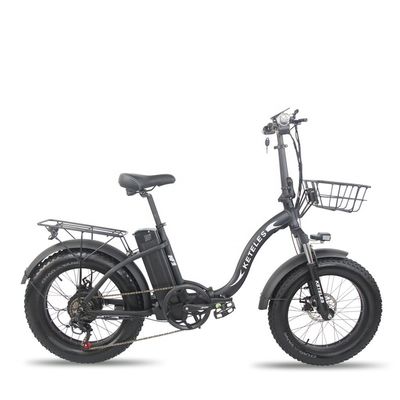 Ηλεκτρικό ποδήλατο 1000W 20x4.0 χοντρό ελαστικό αναδιπλούμενο ηλεκτρικό ποδήλατο με 48V 18Ah μπαταρία λιθίου