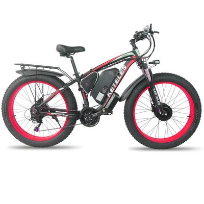 KETELES K800 Ηλεκτρικό Fat Bike 1000W 17.5AH μπαταρία 26x4.0 ίντσες Δύο κινητήρες Δύο τροχούς