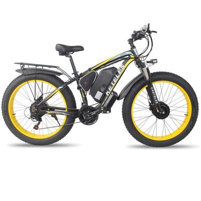 KETELES K800 Ηλεκτρικό Fat Bike 1000W 17.5AH μπαταρία 26x4.0 ίντσες Δύο κινητήρες Δύο τροχούς