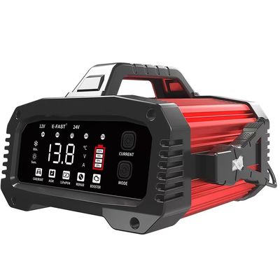 -Chic Design Foxsur 12V 24V 25A έξυπνο φορτιστή μπαταρίας για αυτοκίνητο φορτηγό πλέγμα βολική επισκευή