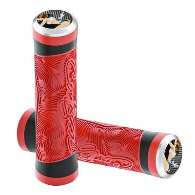 130mm * 30mm ENLEE Silica Gel Bicycle Handle Bar Grips Κατάλληλο για ποδήλατα εκτός δρόμου