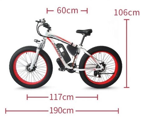 Ηλεκτρικό ποδήλατο 2000W με μπαταρία λιθίου 21AH και λάστιχο 26x4.0 ιντσών στην αποθήκη της ΕΕ