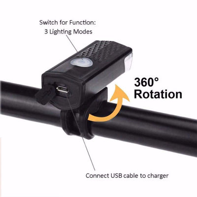 Προσωρινό φως πίσω φως USB LED επαναφορτιζόμενο ποδήλατο ποδήλατο φωτισμό για ορεινό ποδήλατο