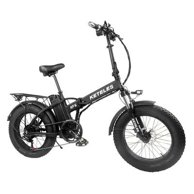 2024 Direct 20x4.0 Inch Fat Tire Folding E-Bike 1000W με 7 ταχύτητες πίσω κινητήρα