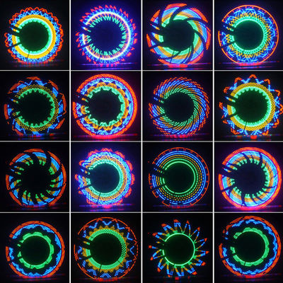 32 LED φλας φως φανάρι για 24 ίντσες τροχούς μπαταρία τροφοδοτείται εξωτερικά φώτα ποδηλασίας