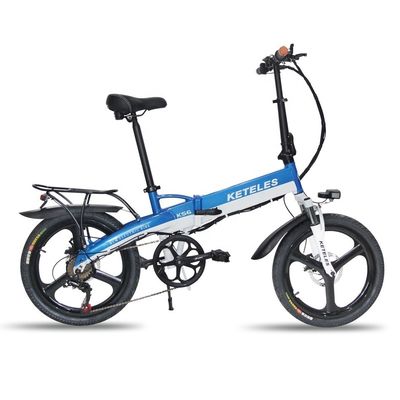 48V 350W 10AH Ηλεκτρικό ποδήλατο με 20 ίντσες αναδιπλούμενο πλαίσιο και 31-60 χιλιόμετρα απόσταση ανά ισχύ