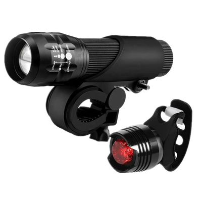 3 σε 1 USB επαναφορτιζόμενο LED Ανεμπόδιστο Υπερ φωτεινό φως προβολέα πίσω φως 50g βάρος