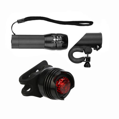 3 σε 1 USB επαναφορτιζόμενο LED Ανεμπόδιστο Υπερ φωτεινό φως προβολέα πίσω φως 50g βάρος