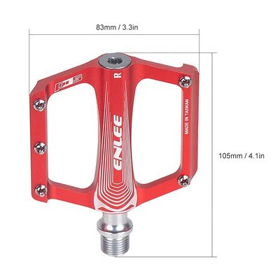 ENLEE N16 Ultralight ποδήλατο Πετάλια 310g Αλουμίνιο 3 χρώματα ανωτισμένη μπογιά CN GUA 2021