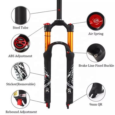 Ανθρακικό υλικό MTB ποδήλατο Air Shock Forks για 26/27.5/29 ίντσες BMX ποδήλατα στο 2024
