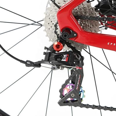 TWITTER Off-road Carbon Pedals 24 Speed Road Bike με δισκοφρένα και πλαίσιο από ανθρακονήματα