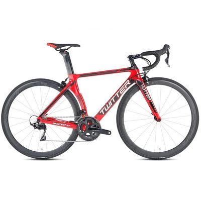 16 Speed Carbon Road Bike R2000-700C Full Carbon Fiber Ποδηλατικό ποδήλατο με μήκος 1,7m