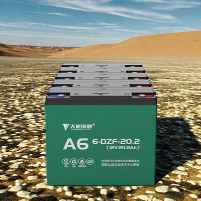 12V20.2Ah 6-DZF-20.2 στεγνή φόρτιση σφραγισμένη GEL μπαταρία μολύβδου για ηλεκτρικό skateboard