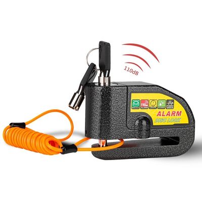110dB συναγερμός δονήσεων ποδήλατο κλειδαριά μοτοσικλέτας για την προστασία από την κλοπή