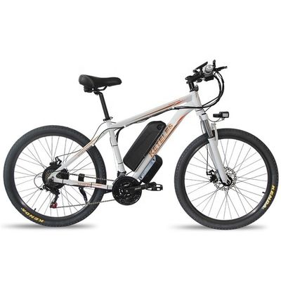1000W 17.5AH Ηλεκτρικό ποδήλατο βουνού 26 ′′ Mountain E-bike Rear Hub Motor Αλουμινίου