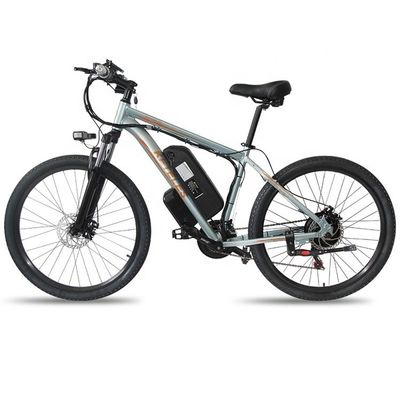 1000W 17.5AH Ηλεκτρικό ποδήλατο βουνού 26 ′′ Mountain E-bike Rear Hub Motor Αλουμινίου