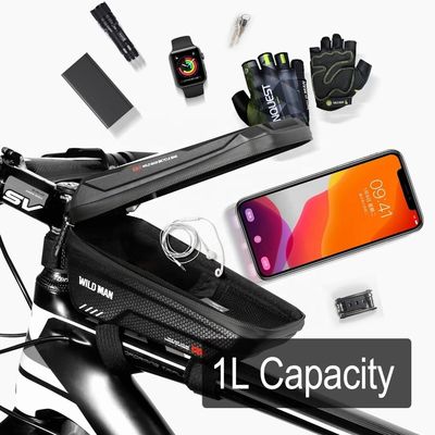 Αδιάβροχο 6.6in Phone Case Τσάντα αφής για MTB Πακέτο 1L χωρητικότητας