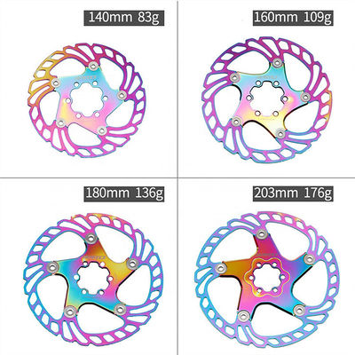 BMX RAINBOW 2021 πλήρης CNC δρόμος ποδήλατο φρένο δίσκος 140/160/180/203mm Quick Cool Down