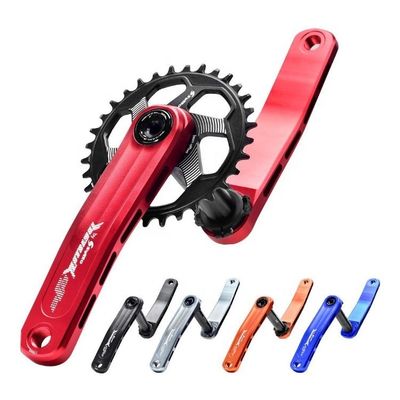 Κρανκσέτ ποδηλάτου MTB με δαχτυλίδι αλυσίδας 30/32/34/36/38T και μήκος κρανκ 170 mm